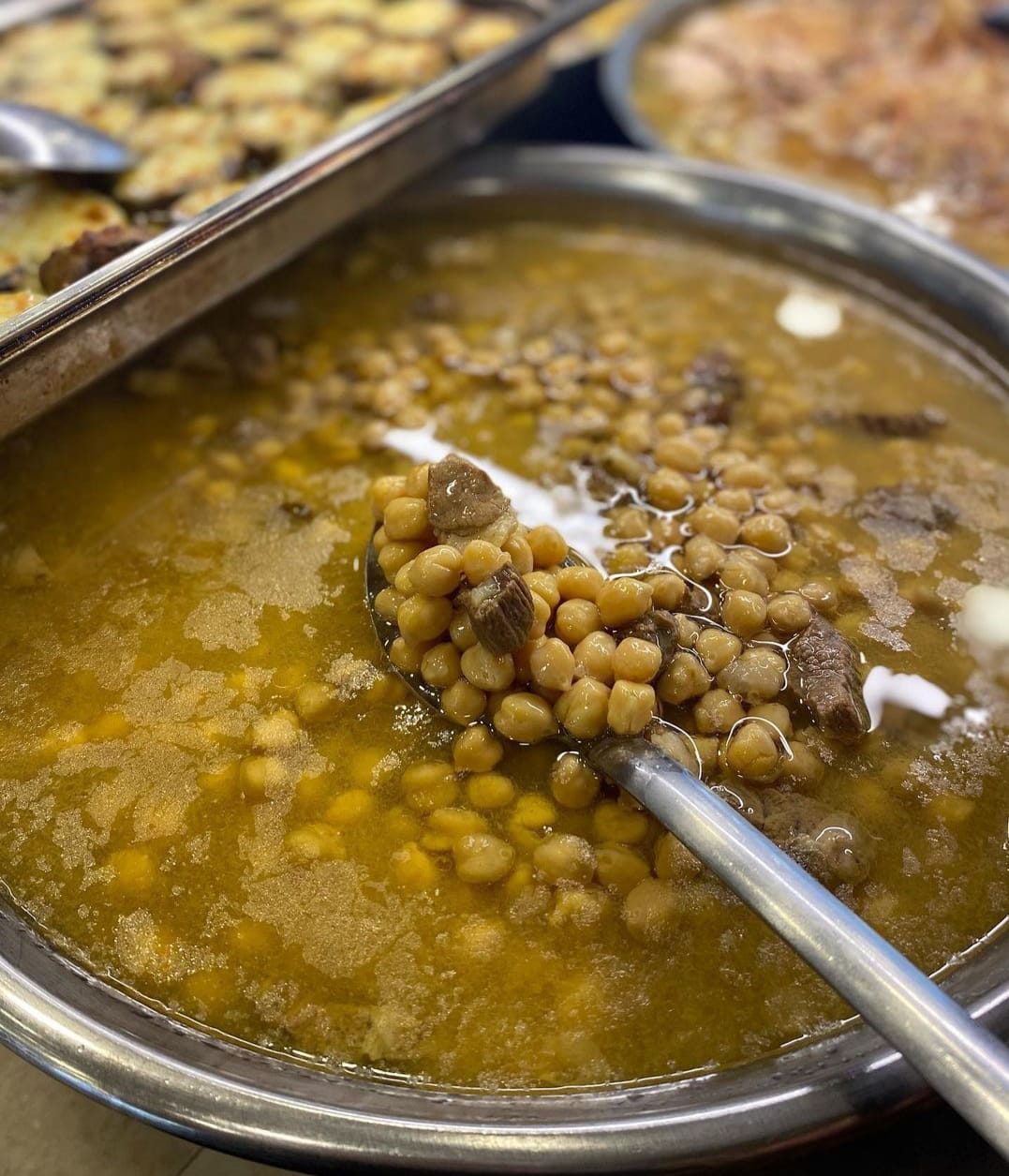 Urfa Sade Yağlı Etli Nohut ve Kuru Fasulye